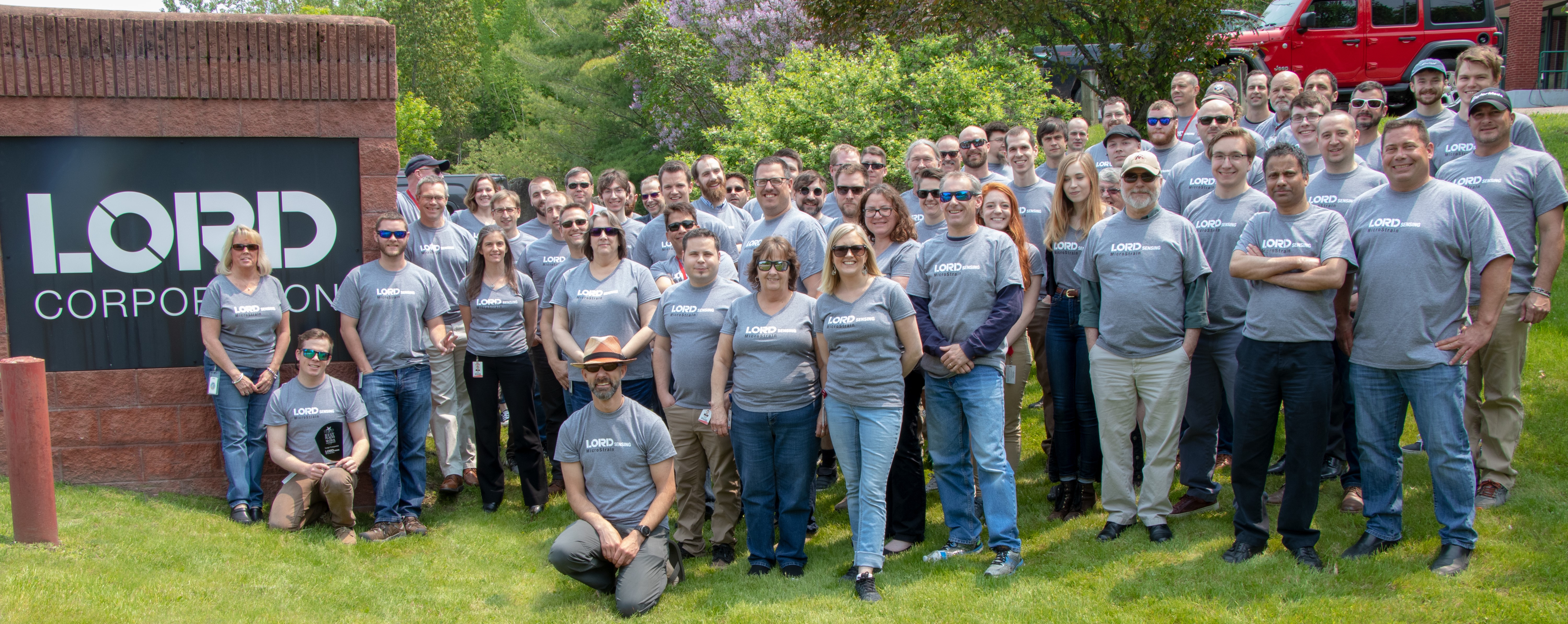 MicroStrain 2019 Team Photo
