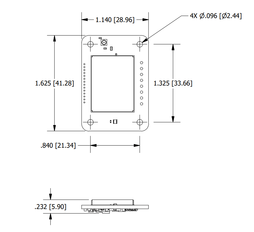 SG-Link-200-OEM - dimensions SG-Link-200-OEM - dimensions