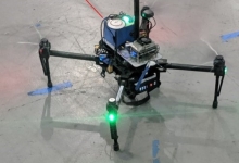 Quadcopter with GX5 GNSS/INS sensor