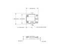 G-Link-200-OEM - dimensions with optional mounting plate