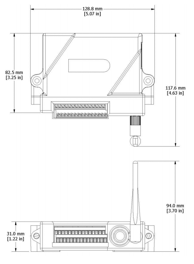 RTD-Link-200 Dimensions